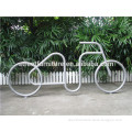 Metal outdoor bike rack bicycle parking rack